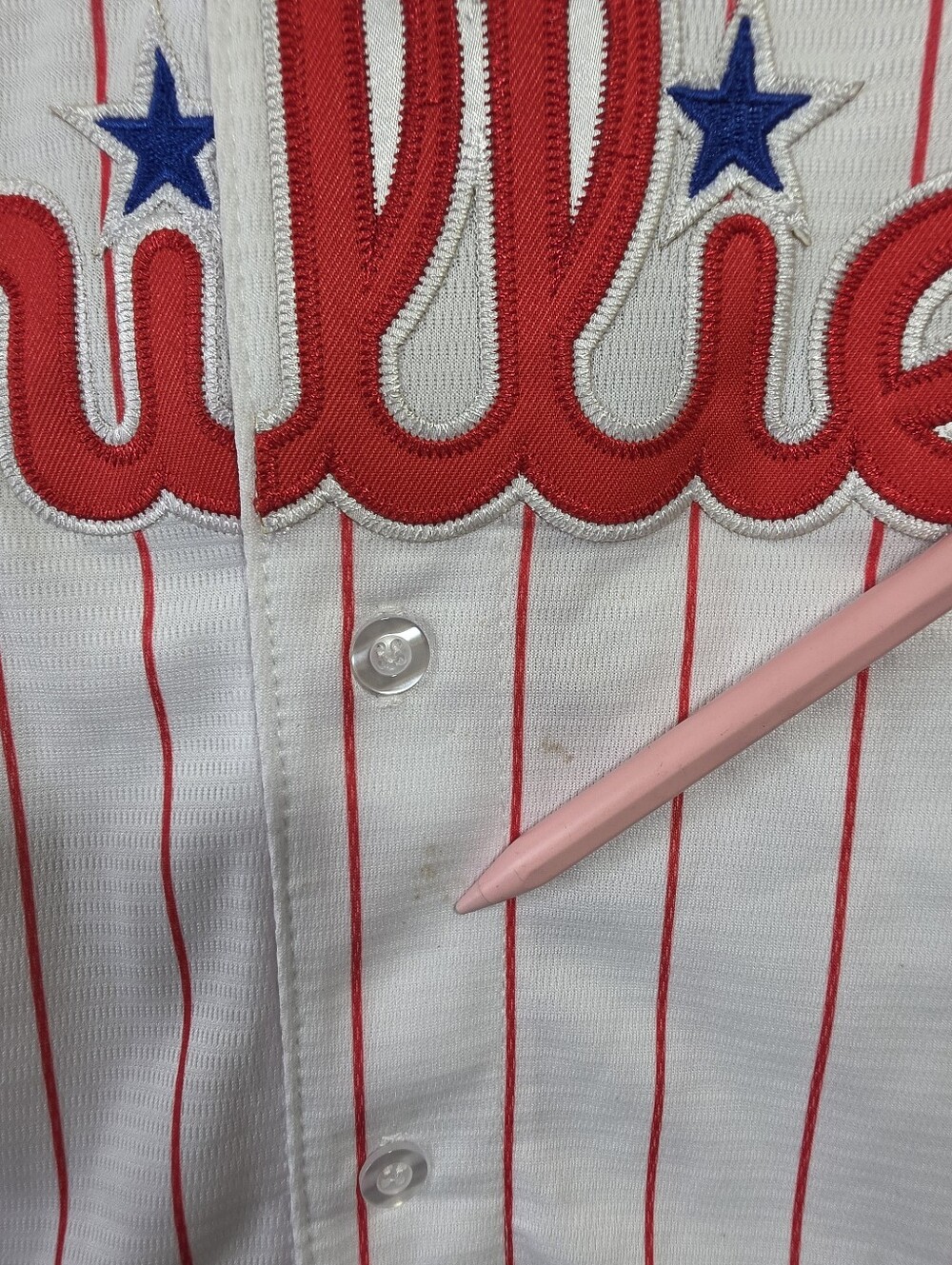 MLB Phillies Youth Jersey Large - Picture 5 of 13